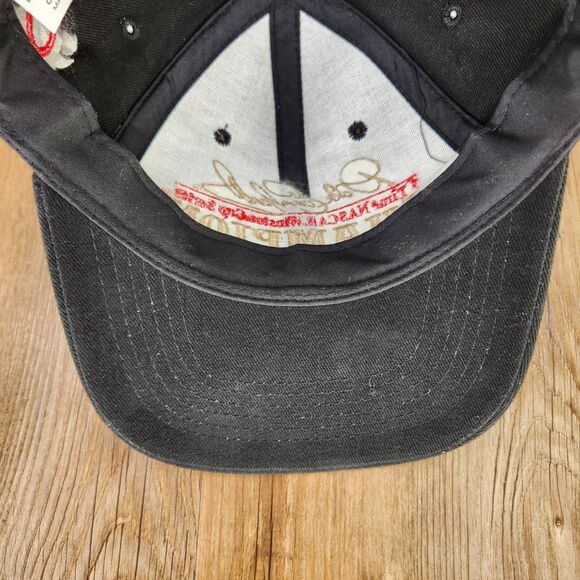 VTG Dale Earnhardt 7x NASCAR Winston Cup Champion Chase Authentics Hat Cap Black - Picture 8 of 10